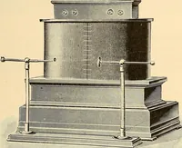 An illustration from Konstruktion, Bau und Betrieb von Funkeninduktoren und deren Anwendung, mit besonderer Berücksichtigung der Röntgenstrahlen-Technik (1904)