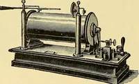 An illustration from Konstruktion, Bau und Betrieb von Funkeninduktoren und deren Anwendung, mit besonderer Berücksichtigung der Röntgenstrahlen-Technik (1904)