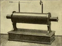 An illustration from Konstruktion, Bau und Betrieb von Funkeninduktoren und deren Anwendung, mit besonderer Berücksichtigung der Röntgenstrahlen-Technik (1904)