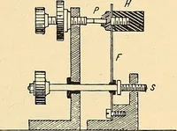 An illustration from Konstruktion, Bau und Betrieb von Funkeninduktoren und deren Anwendung, mit besonderer Berücksichtigung der Röntgenstrahlen-Technik (1904)