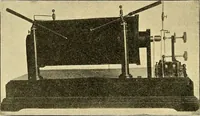 An illustration from Konstruktion, Bau und Betrieb von Funkeninduktoren und deren Anwendung, mit besonderer Berücksichtigung der Röntgenstrahlen-Technik (1904)
