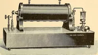 An illustration from Konstruktion, Bau und Betrieb von Funkeninduktoren und deren Anwendung, mit besonderer Berücksichtigung der Röntgenstrahlen-Technik (1904)