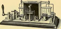 An illustration from Konstruktion, Bau und Betrieb von Funkeninduktoren und deren Anwendung, mit besonderer Berücksichtigung der Röntgenstrahlen-Technik (1904)