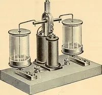 An illustration from Konstruktion, Bau und Betrieb von Funkeninduktoren und deren Anwendung, mit besonderer Berücksichtigung der Röntgenstrahlen-Technik (1904)