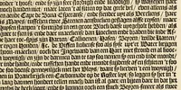 An illustration from Korte historiael, ende journaels aenteyckeninge, van verscheyden voyagiens in de vier deelen des wereldts-ronde, : als Europa, Africa, Asia, ende Amerika gedaen, (1655)