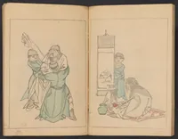 An illustration from Kōchō gafu (1834)