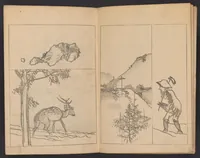 An illustration from Kōchō gafu (1834)