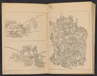 An illustration from Kōchō gafu (1834)