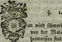 An illustration from Köremons Ehrenmitgliedes der Akademie von St. Lucas in Rom, auch verschiedener andrer Akademien in Italien und Deutschland, Natur und Kunst in Gemälden, Bildhauereyen, Gebäuden und Kupferstichen : zum Unterricht der Schüler, und Vergnüngen der Kenner (1770)