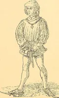 An illustration from Körperpflege und Kleidung bei den Deutschen von den ältesten geschichtlichen Zeiten bis zum 16. Jahrhundert (1903)