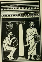 An illustration from Kunstenaar en samenleving : de plaats van den kunstenaar in zijn volk en zijn tijd van 500 voor Christus tot op onze dagen (1922)