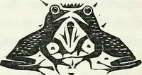 An illustration from Kunst en samenleving. Naar Walter Crane's Claims of decorative art, in het nederlandsch bewerkt door Jan Veth, en vercierd met talrijke vignetten, in hout gesneden door G.W. Dijsselhof (1903)