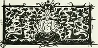 An illustration from Kunst en samenleving. Naar Walter Crane's Claims of decorative art, in het nederlandsch bewerkt door Jan Veth, en vercierd met talrijke vignetten, in hout gesneden door G.W. Dijsselhof (1903)