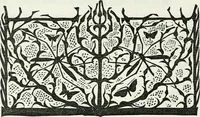 An illustration from Kunst en samenleving. Naar Walter Crane's Claims of decorative art, in het nederlandsch bewerkt door Jan Veth, en vercierd met talrijke vignetten, in hout gesneden door G.W. Dijsselhof (1903)