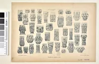 An illustration from Kunstgewerbliches Skizzenbuch : Für Metall, Glas-Industrie und Keramik / Anton Seder (1899)