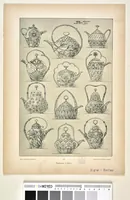 An illustration from Kunstgewerbliches Skizzenbuch : Für Metall, Glas-Industrie und Keramik / Anton Seder (1899)