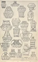 An illustration from Kunstgewerbliches Skizzenbuch : Für Metall, Glas-Industrie und Keramik / Anton Seder (1899)