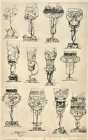 An illustration from Kunstgewerbliches Skizzenbuch : Für Metall, Glas-Industrie und Keramik / Anton Seder (1899)