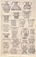 An illustration from Kunstgewerbliches Skizzenbuch : Für Metall, Glas-Industrie und Keramik / Anton Seder (1899)