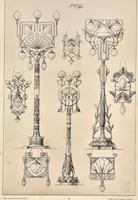 An illustration from Kunstgewerbliches Skizzenbuch : Für Metall, Glas-Industrie und Keramik / Anton Seder (1899)