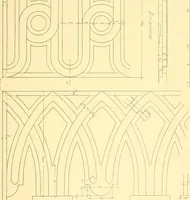 An illustration from Kunsthandwerkliche Details von Bavten vnd deren Einrichtvngen avs der Zeit von 1750-1850 (1911)