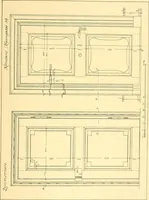An illustration from Kunsthandwerkliche Details von Bavten vnd deren Einrichtvngen avs der Zeit von 1750-1850 (1911)