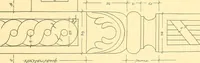 An illustration from Kunsthandwerkliche Details von Bavten vnd deren Einrichtvngen avs der Zeit von 1750-1850 (1911)