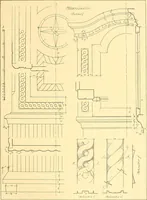 An illustration from Kunsthandwerkliche Details von Bavten vnd deren Einrichtvngen avs der Zeit von 1750-1850 (1911)
