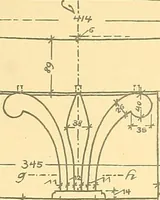 An illustration from Kunsthandwerkliche Details von Bavten vnd deren Einrichtvngen avs der Zeit von 1750-1850 (1911)