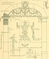 Picture 100 of 157 from Kunsthandwerkliche Details von Bavten vnd deren Einrichtvngen avs der Zeit von 1750-1850 (1911), leaf 170