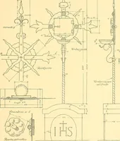 An illustration from Kunsthandwerkliche Details von Bavten vnd deren Einrichtvngen avs der Zeit von 1750-1850 (1911)