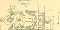 An illustration from Kunsthandwerkliche Details von Bavten vnd deren Einrichtvngen avs der Zeit von 1750-1850 (1911)