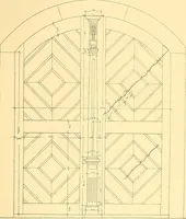 An illustration from Kunsthandwerkliche Details von Bavten vnd deren Einrichtvngen avs der Zeit von 1750-1850 (1911)