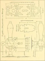 An illustration from Kunsthandwerkliche Details von Bavten vnd deren Einrichtvngen avs der Zeit von 1750-1850 (1911)