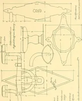 An illustration from Kunsthandwerkliche Details von Bavten vnd deren Einrichtvngen avs der Zeit von 1750-1850 (1911)