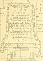 An illustration from Kunsthandwerkliche Details von Bavten vnd deren Einrichtvngen avs der Zeit von 1750-1850 (1911)