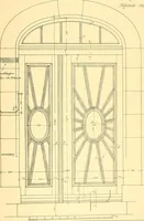 An illustration from Kunsthandwerkliche Details von Bavten vnd deren Einrichtvngen avs der Zeit von 1750-1850 (1911)
