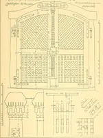 An illustration from Kunsthandwerkliche Details von Bavten vnd deren Einrichtvngen avs der Zeit von 1750-1850 (1911)