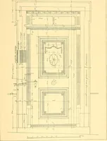 An illustration from Kunsthandwerkliche Details von Bavten vnd deren Einrichtvngen avs der Zeit von 1750-1850 (1911)