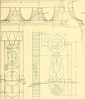 An illustration from Kunsthandwerkliche Details von Bavten vnd deren Einrichtvngen avs der Zeit von 1750-1850 (1911)