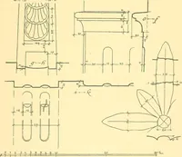 An illustration from Kunsthandwerkliche Details von Bavten vnd deren Einrichtvngen avs der Zeit von 1750-1850 (1911)