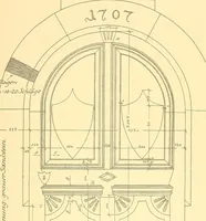 An illustration from Kunsthandwerkliche Details von Bavten vnd deren Einrichtvngen avs der Zeit von 1750-1850 (1911)