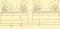 An illustration from Kunsthandwerkliche Details von Bavten vnd deren Einrichtvngen avs der Zeit von 1750-1850 (1911)