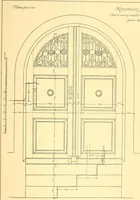 An illustration from Kunsthandwerkliche Details von Bavten vnd deren Einrichtvngen avs der Zeit von 1750-1850 (1911)