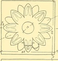 An illustration from Kunsthandwerkliche Details von Bavten vnd deren Einrichtvngen avs der Zeit von 1750-1850 (1911)
