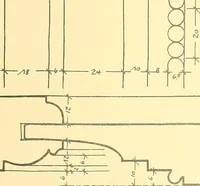 An illustration from Kunsthandwerkliche Details von Bavten vnd deren Einrichtvngen avs der Zeit von 1750-1850 (1911)