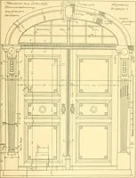 An illustration from Kunsthandwerkliche Details von Bavten vnd deren Einrichtvngen avs der Zeit von 1750-1850 (1911)