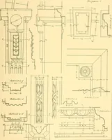 An illustration from Kunsthandwerkliche Details von Bavten vnd deren Einrichtvngen avs der Zeit von 1750-1850 (1911)