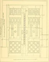 An illustration from Kunsthandwerkliche Details von Bavten vnd deren Einrichtvngen avs der Zeit von 1750-1850 (1911)