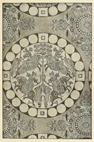 An illustration from Künstlerische Entwicklung der Weberei und Stickerei innerhalb des europäischen Kulturkreises vonder spätantiken Zeit bis zum Beginne des XIX. Jahrhundertes, mit Ausschluss der Volkskunst (1904)